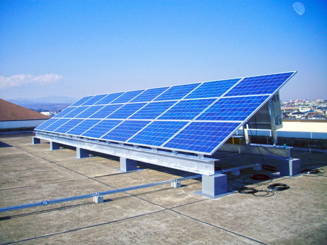 東京都立多摩工業高等学校様　太陽光発電装置　導入事例の御紹介
